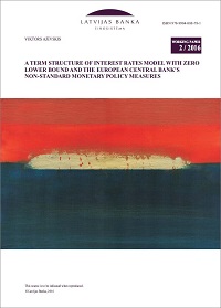 A Term Structure of Interest Rates Model with Zero Lower Bound and the European Central Bank's Non-standard Monetary Policy Measures