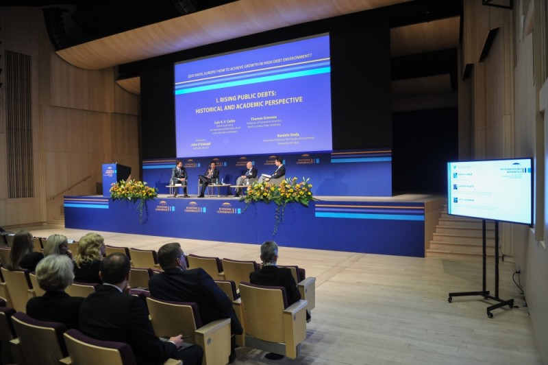 Konference "Quo vadis, Eiropa? Kā panākt izaugsmi tautsaimniecībās ar augstu parāda līmeni?"