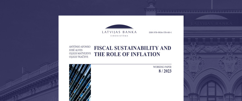 Working paper Fiscal Sustainability and the Role of Inflation Cover
