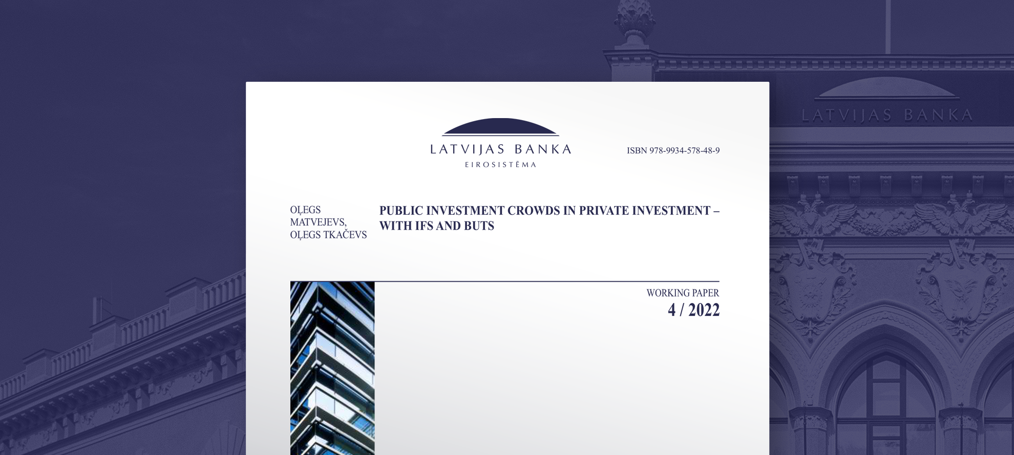 Public investment crowds in private investment – with ifs and buts