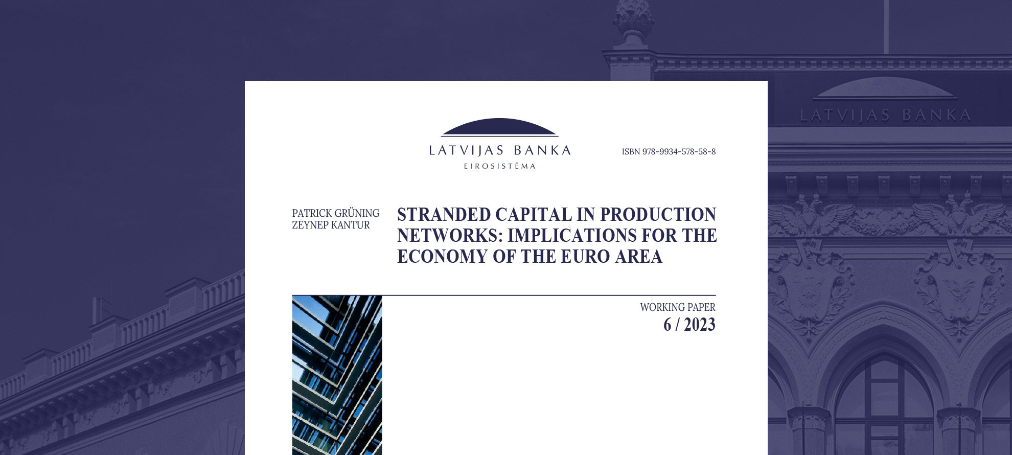 Stranded Capital in Production Networks: Implications for the Economy of the Euro Area