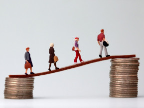 Despite rising wages the pay gap remains significant