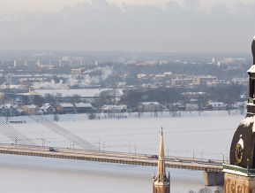 Riga in winter