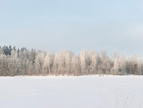 Illustrative picture: Latvia's landslide in winter